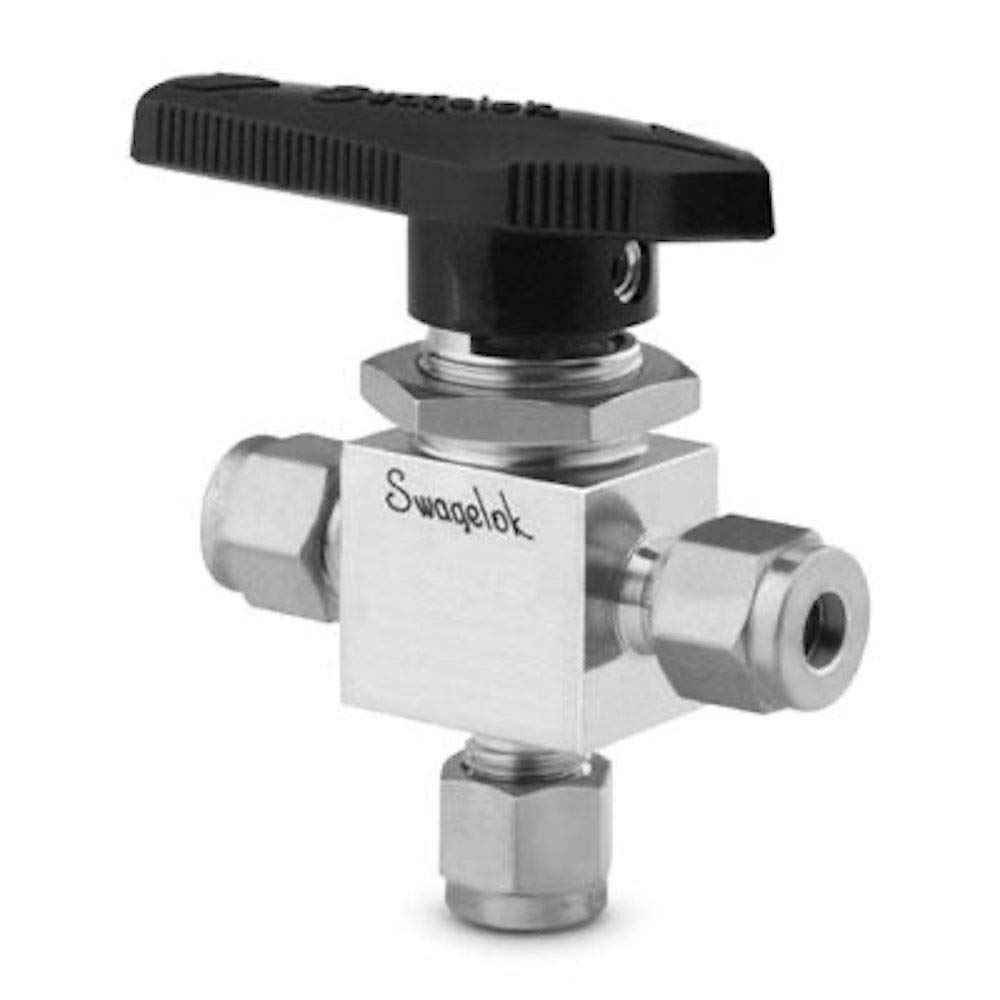 SS-45XS8 3-Way Ball Valve